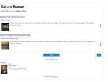 Tablet Screenshot of datumromae.blogspot.com