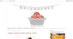 Desktop Screenshot of go-crochet.blogspot.com