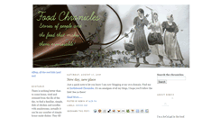 Desktop Screenshot of foodchronicles.blogspot.com