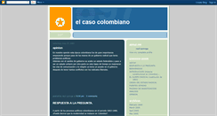 Desktop Screenshot of elcasocolombiano.blogspot.com
