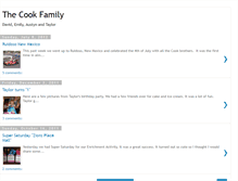 Tablet Screenshot of davidandemilycook.blogspot.com