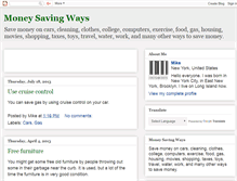 Tablet Screenshot of money-saving-ways.blogspot.com