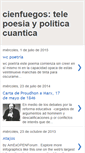 Mobile Screenshot of cienfuegospoesia.blogspot.com