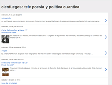 Tablet Screenshot of cienfuegospoesia.blogspot.com