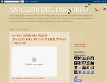 Tablet Screenshot of analisisdeldiscursouft.blogspot.com