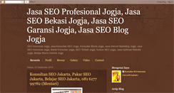 Desktop Screenshot of jasaseowebsitejogja.blogspot.com