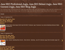 Tablet Screenshot of jasaseowebsitejogja.blogspot.com