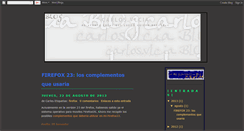 Desktop Screenshot of carlosvlcia.blogspot.com