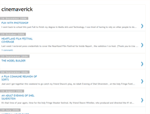 Tablet Screenshot of cinemaverick.blogspot.com