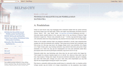 Desktop Screenshot of belpascity.blogspot.com