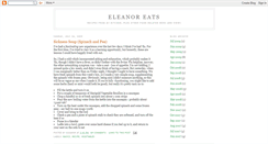 Desktop Screenshot of eleanoreats.blogspot.com