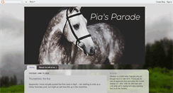 Desktop Screenshot of piasparade.blogspot.com