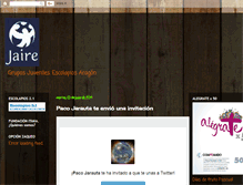 Tablet Screenshot of gruposjaire.blogspot.com