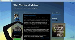 Desktop Screenshot of maniacalmatron.blogspot.com