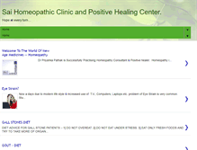 Tablet Screenshot of consultahomeopath.blogspot.com