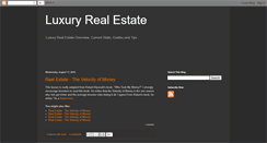 Desktop Screenshot of luxury-estate.blogspot.com