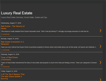 Tablet Screenshot of luxury-estate.blogspot.com