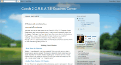 Desktop Screenshot of coach-2-create.blogspot.com