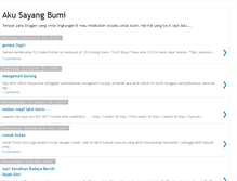 Tablet Screenshot of bumikusayang.blogspot.com