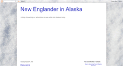 Desktop Screenshot of newenglanderinalaska.blogspot.com