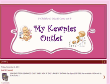 Tablet Screenshot of mykewpiesoutlet.blogspot.com