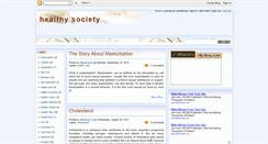 Desktop Screenshot of healthy-society.blogspot.com