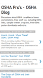 Mobile Screenshot of osha-pros.blogspot.com