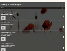 Tablet Screenshot of masqueunalengua.blogspot.com