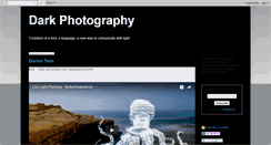 Desktop Screenshot of darkphotography.blogspot.com