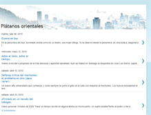 Tablet Screenshot of platanosorientales.blogspot.com