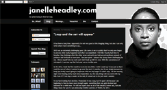 Desktop Screenshot of janelleheadley.blogspot.com