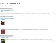 Tablet Screenshot of cuisineavecdom.blogspot.com