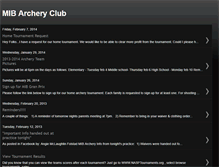 Tablet Screenshot of mibarchery.blogspot.com