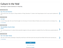 Tablet Screenshot of cultureinthevoid.blogspot.com