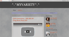 Desktop Screenshot of myvarietyspot.blogspot.com