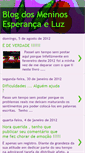 Mobile Screenshot of blog-dos-meninos-esperanca-e-luz.blogspot.com