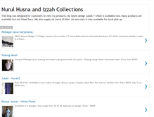 Tablet Screenshot of muslimah-collection.blogspot.com