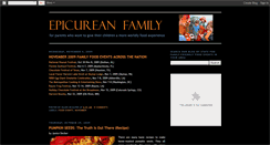 Desktop Screenshot of epicureanfamilymagazine.blogspot.com