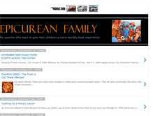 Tablet Screenshot of epicureanfamilymagazine.blogspot.com