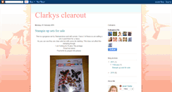 Desktop Screenshot of clarkysclearout.blogspot.com