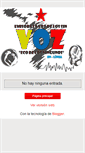 Mobile Screenshot of lavozdelossinvozrp.blogspot.com