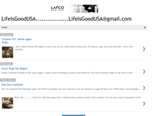 Tablet Screenshot of lifeisgoodusa.blogspot.com