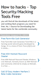 Mobile Screenshot of how-to-hacks.blogspot.com