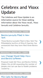 Mobile Screenshot of celebrex-vioxx-update.blogspot.com