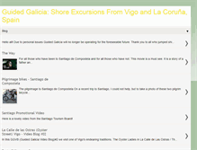 Tablet Screenshot of guidedgalicia.blogspot.com