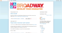 Desktop Screenshot of campbroadway.blogspot.com