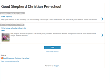 Tablet Screenshot of goodshepherdpreschool.blogspot.com