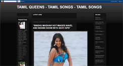Desktop Screenshot of e-tamilqueens.blogspot.com
