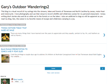 Tablet Screenshot of garysoutdoorwanderings2.blogspot.com