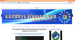 Desktop Screenshot of khitdhys.blogspot.com